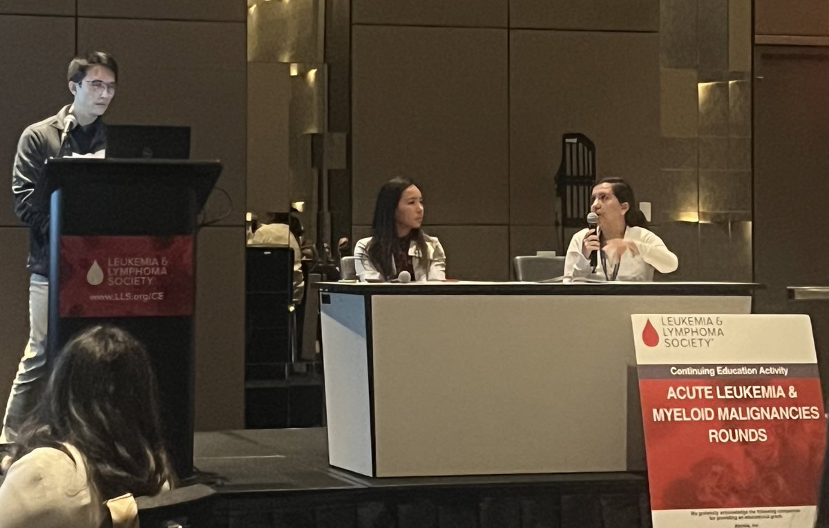 Thank all who joined the second Philadelphia Leukemia rounds! Sponsored by @LLSusa @KatieLaiMD_MPH & @XimeJordan both stars of @PennCancer Leukemia program reviewed myeloid predisposition syndromes with case by 2nd year fellow Putzer Hung