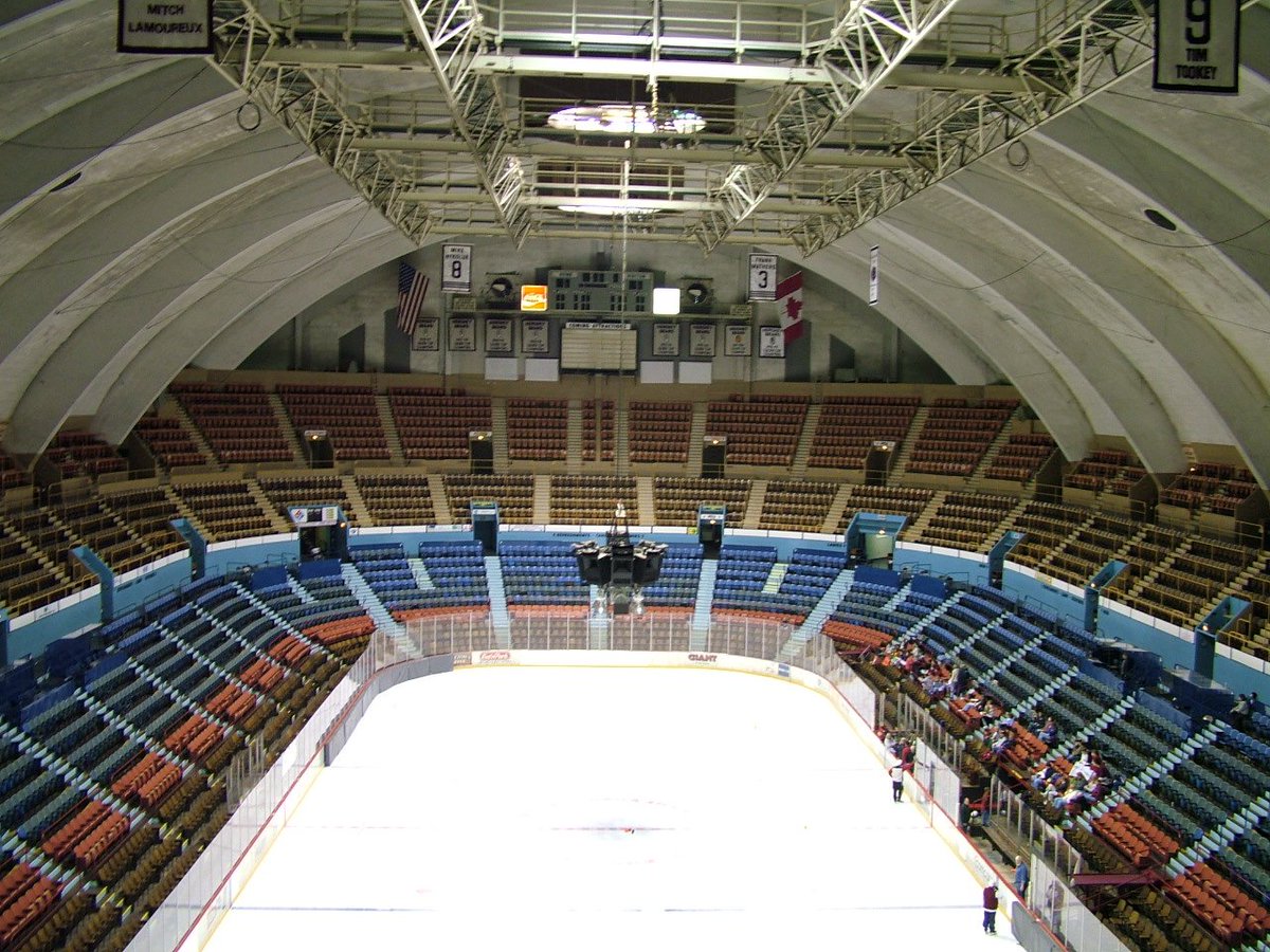 What is the coolest arena/barn you have ever played in?

(Hersheypark Arena 👇)