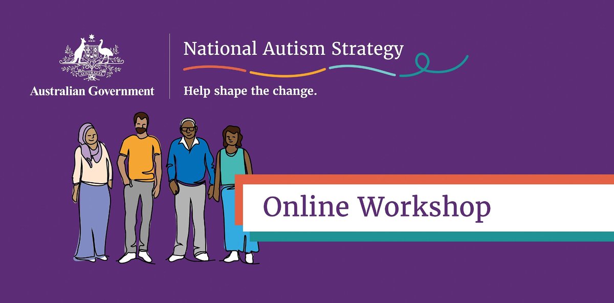 The National Ethnic Disability Alliance (NEDA) would like to hear from you to help shape the National Autism Strategy. Autistic people from culturally or linguistically diverse backgrounds are encouraged to register for the following online event: …autismstrategy-NEDA.eventbrite.com.au