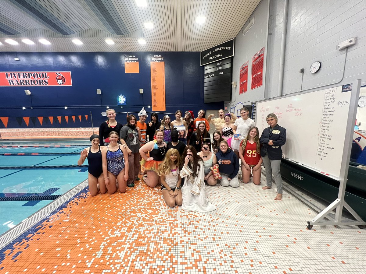 Liverpool Girls Swimming & Diving Team tweet media