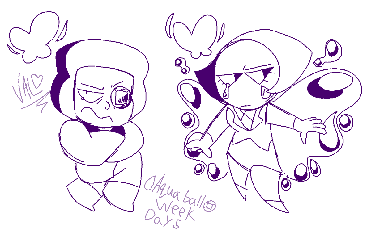 SincerelyValen's tweet photo. #AQUABALLWEEK2023
"Butterflies"
This is a little sloppy, and I kind of hate it, but I wanted to keep my daily streak going.
#stevenuniverse #aquamarine #eyeballruby #aquaball https://t.co/NQ4AprbQQw