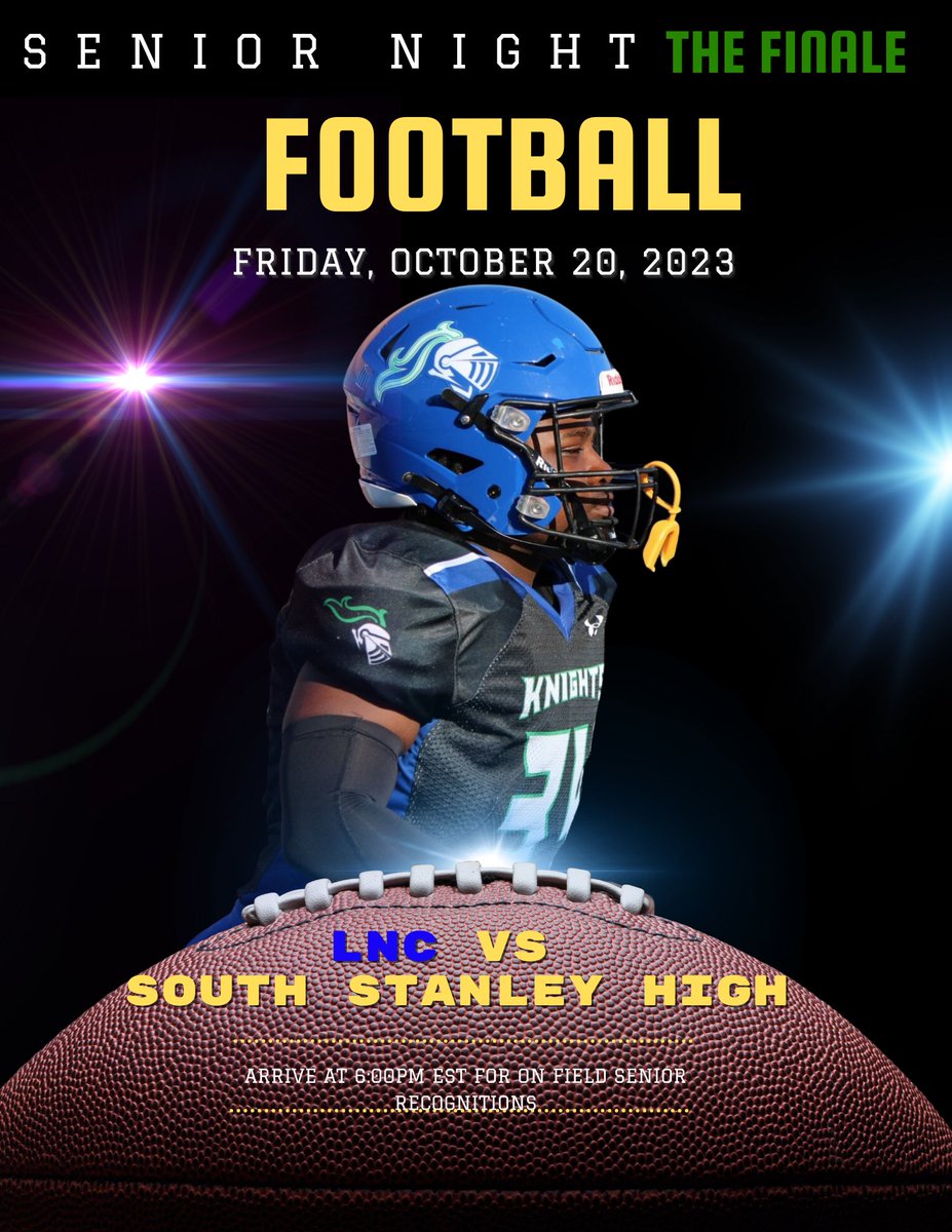 SirTLawson's tweet photo. FAREWELL, The Finale! Unforgettable memories will be made; My last #highschool football 🏈 game! I thank God for the many opportunities that I have been given to play the game that I love. #34 #SirThomasLawson #جازان_الان #alevels2023 #footballnews  #seniorszn https://t.co/JHoVG1znk4