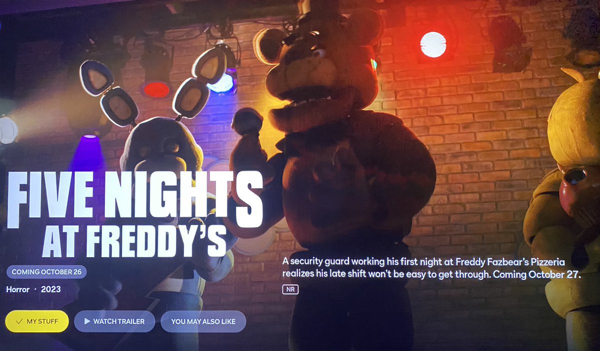 Five Nights at Freddy's (2023) Streaming Release Date: When Is It Coming  Out on Peacock?