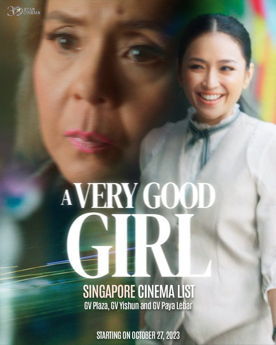 Watch out for more #AVeryGoodGirl international screenings in ASIA and around the world! 🖤