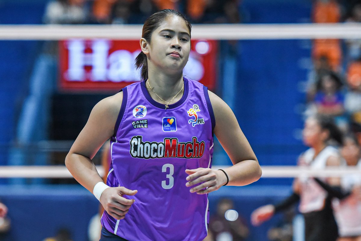 ONE PERFECT SET AT A TIME! 💜

Deanna Wong shines in a back-to-back performance with double-digit scores, leading her Choco Mucho Flying Titans to their first victory of the season, alongside her dedicated teammates! 🔥

11 excellent sets and 2 drop points! 

📷 PVL Media Bureau