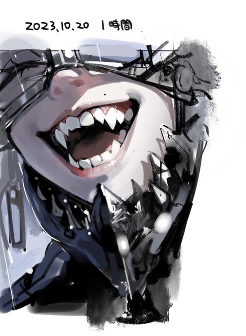 「abyssal ship open mouth」 illustration images(Latest)