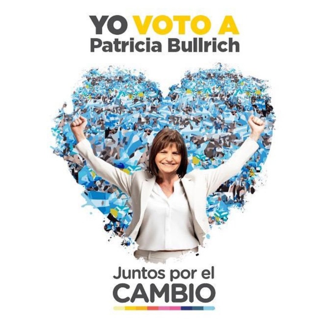 El domingo vamos con <a href="/PatoBullrich/">Patricia Bullrich</a> 💪