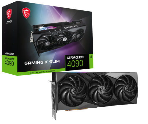 5F】新商品 MSI GeForce RTX 4090 GAMING X SLIM 24G 税込309,800円