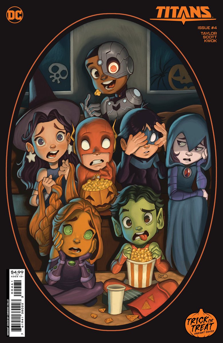 TITANS #4 variant cover by <a href="/Chrissie_Zullo/">chrissie zullo uminga</a>