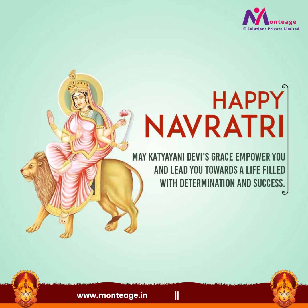 Navratri 2023 Day- 6
Embrace the divine strength and grace of Maa Katyayani Devi, an embodiment of courage and love. 🙏✨
.
.

 #monteage #MaaKatyayaniDevi #DivinePower #StrengthAndGrace #GoddessOfLoveAndCourage
