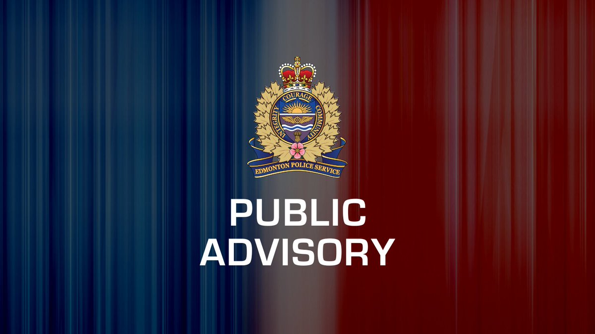 The EPS has issued an Amber Alert through the Province of Alberta's Emergency Alert System. More information will be posted as it becomes available. Please visit the Alberta Emergency Alert webpage for details.
alberta.ca/alberta-emerge…