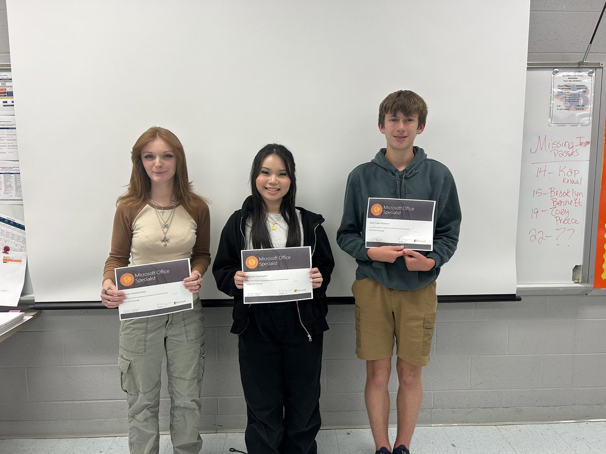 Blackman High CTE (@blackmancte) on Twitter photo Congratulations to these students for becoming Microsoft Office Associates in Microsoft Word . <a href="/BethStone__/">Beth Stone</a> <a href="/bhs_smith/">Justin Smith</a> <a href="/dawgnautique/">Kevin Green</a> Congratulations to these students for becoming Microsoft Office Associates in Microsoft Word . <a href="/BethStone__/">Beth Stone</a> <a href="/bhs_smith/">Justin Smith</a> <a href="/dawgnautique/">Kevin Green</a>