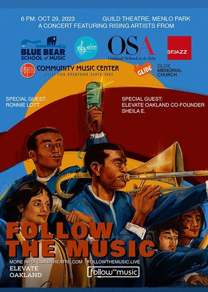 Our Executive Director Dave Perron is honored to be on the advisory circle for Follow the Music’s upcoming benefit concert on Sunday October 29 at The Guild Theatre in Menlo Park. We know the importance of music education for young performers and are happy to support this.