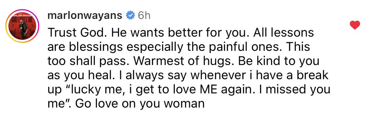 Marlon’s advice to Lupita is probably the best thing I’ve ever seen because you really do get to love “you” again 😢