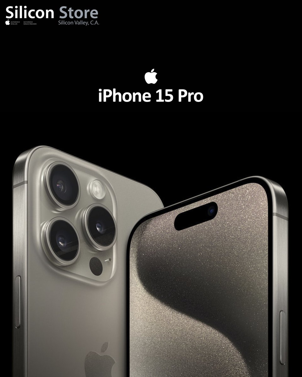 SiliconStoreve's tweet photo. El nuevo buque insignia de #Apple llegó para quedarse 😎😎

¿Que te parece?

#SiliconStoreVe #iPhone15Pro https://t.co/g4JFJvNl2o