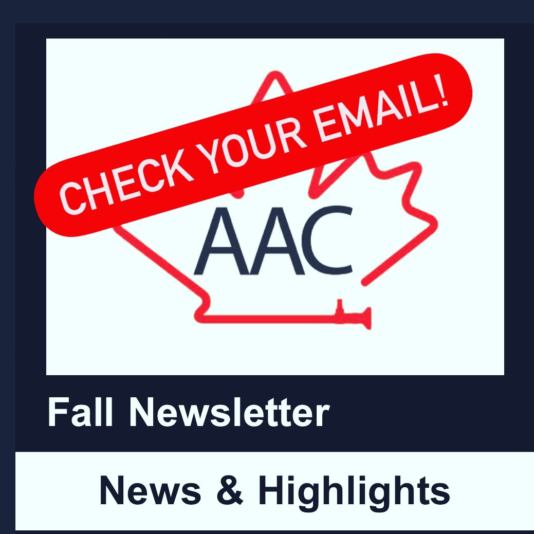 The latest AAC newsletter is in your inbox! Didn’t get it? Apply to be a member today! coa-aco.org/arthroscopy-as…