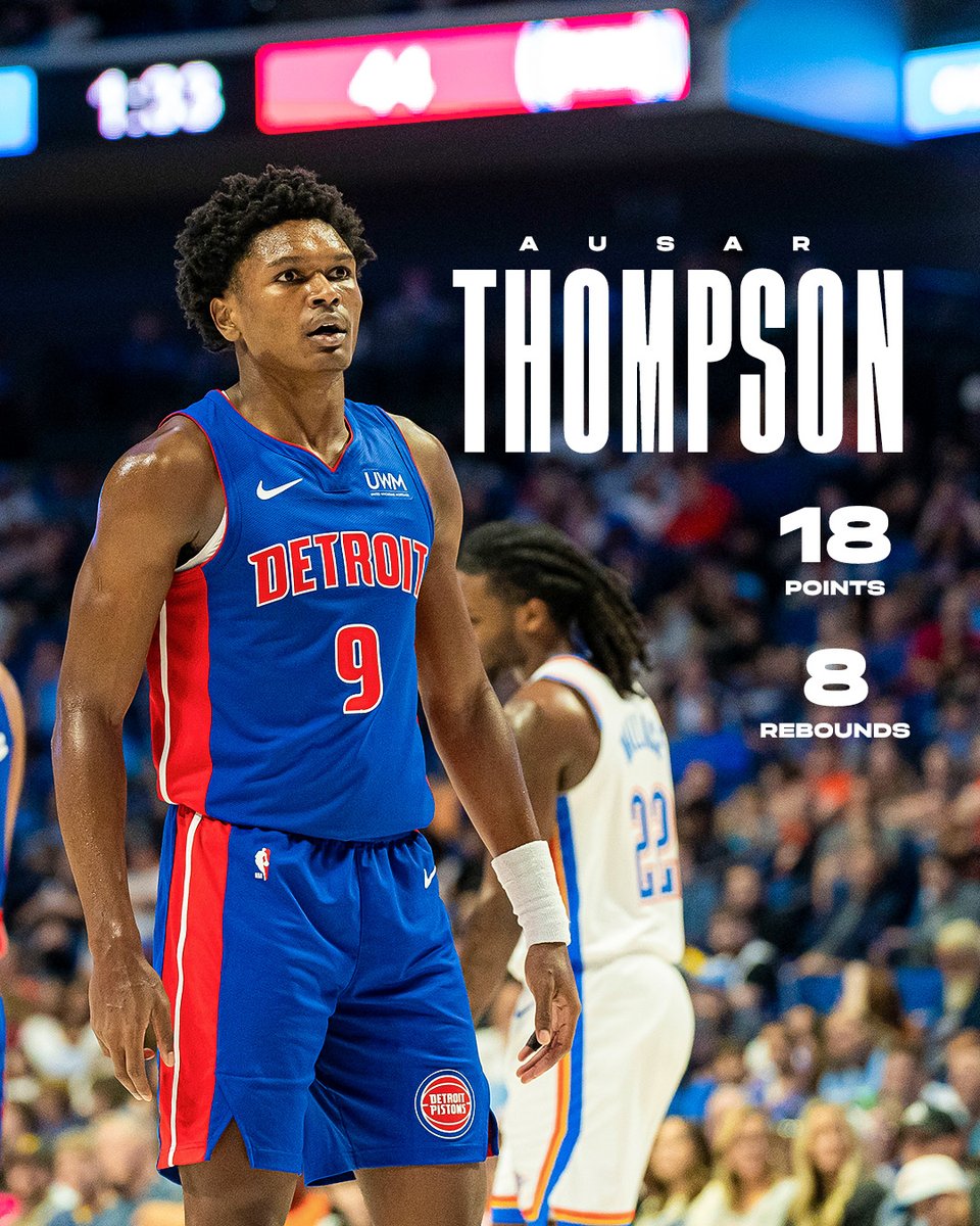 Pistons vs. Thunder Start time, where to watch, what’s the latest