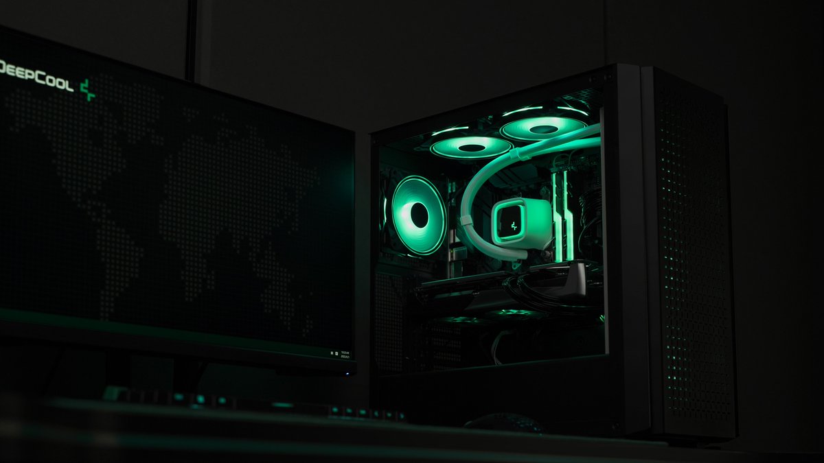 DeepCool_JAPAN's tweet photo. 癒しグリーンいかがですか💚

#deepcool #LS720WH https://t.co/8DH6fu3cjf