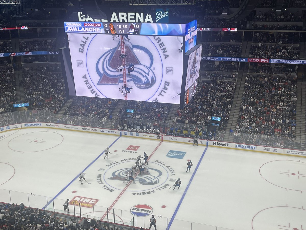 MileHighRoach's tweet image. 24 years ago this week, I was thrilled to annc my first Avalanche game in this building.  24 years later, I’m old!  And I’m still just as thrilled!  Thank you @Avalanche for keeping me around. And Thank you #AvsFaithful for being the best in #NHL   #GoAvsGo.  2023-24 starts NOW!