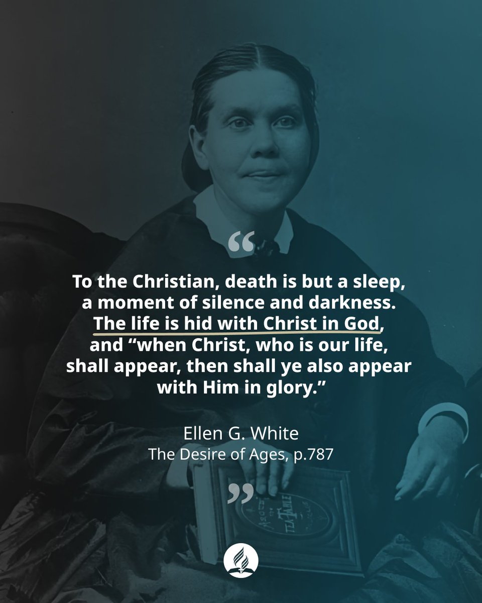 As we eagerly anticipate the glorious return of Christ, we can rejoice, knowing that when He appears, we will also be revealed in radiant glory alongside Him. 

#EternalHope #EllenWhitequotes #inspirational #adventistchurch
