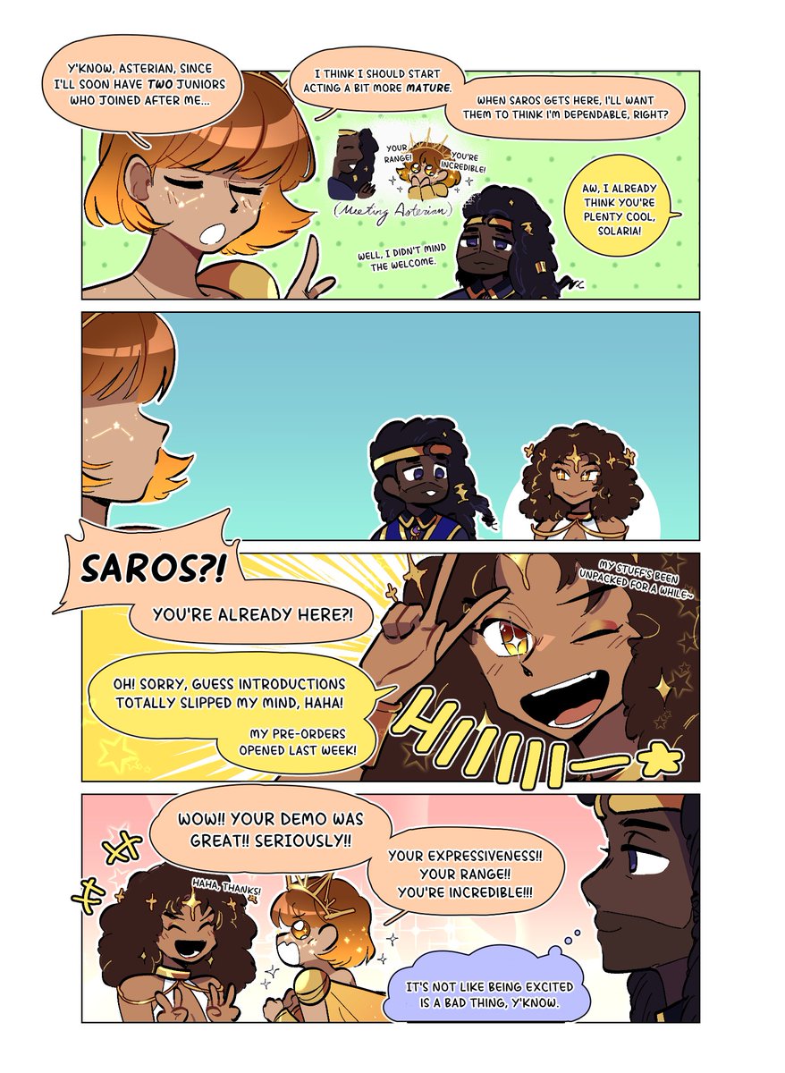 It seems like SOLARIA &amp; ASTERIAN were also waiting (perhaps a bit too long) to meet SAROS! We hope everyone will look forward to hearing more of them very soon! (Artwork courtesy of <a href="/ricedeity/">rice</a>)

Pre-order SAROS here: eclipsedsounds.com/shop