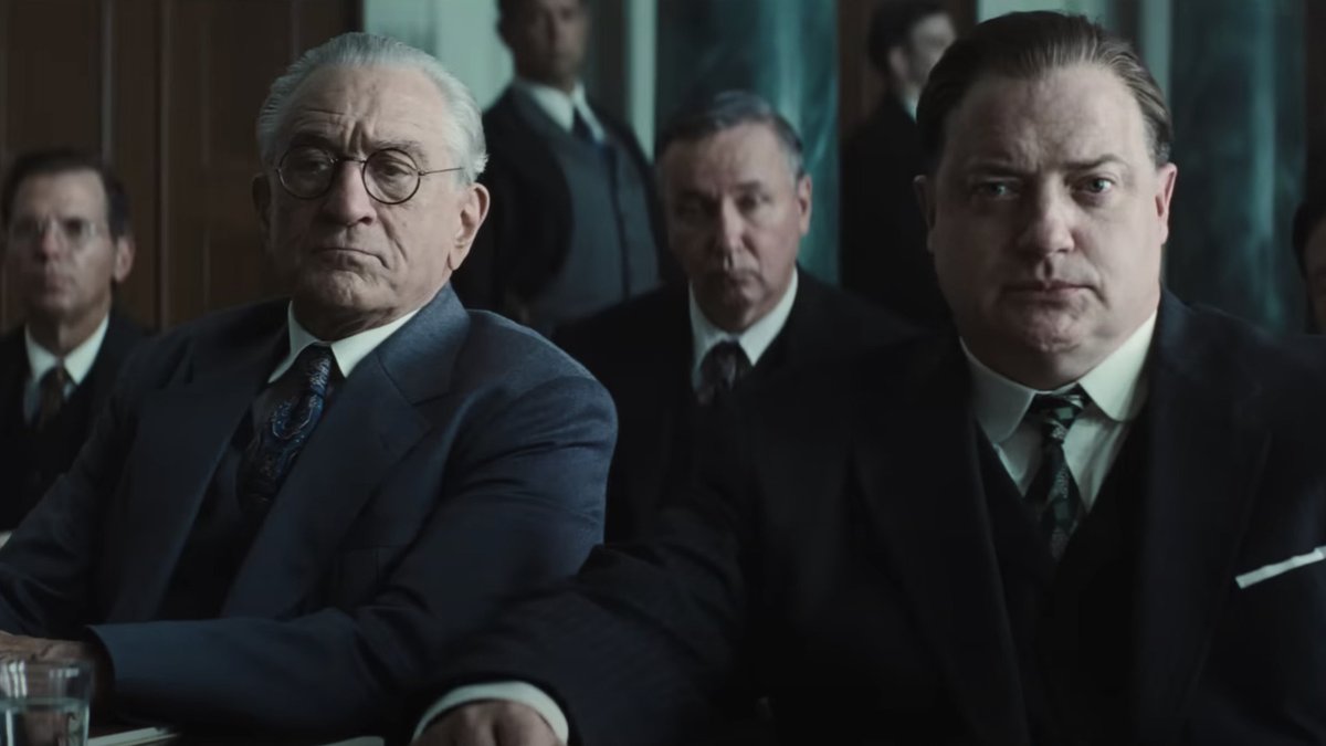 EzraCubero's tweet photo. Shout-out to the guy who "woo"d when Brendan Fraser came on screen at the 6:45pm Lincoln Square IMAX showing of KILLERS OF THE FLOWER MOON. https://t.co/PtEfDy6Ujh