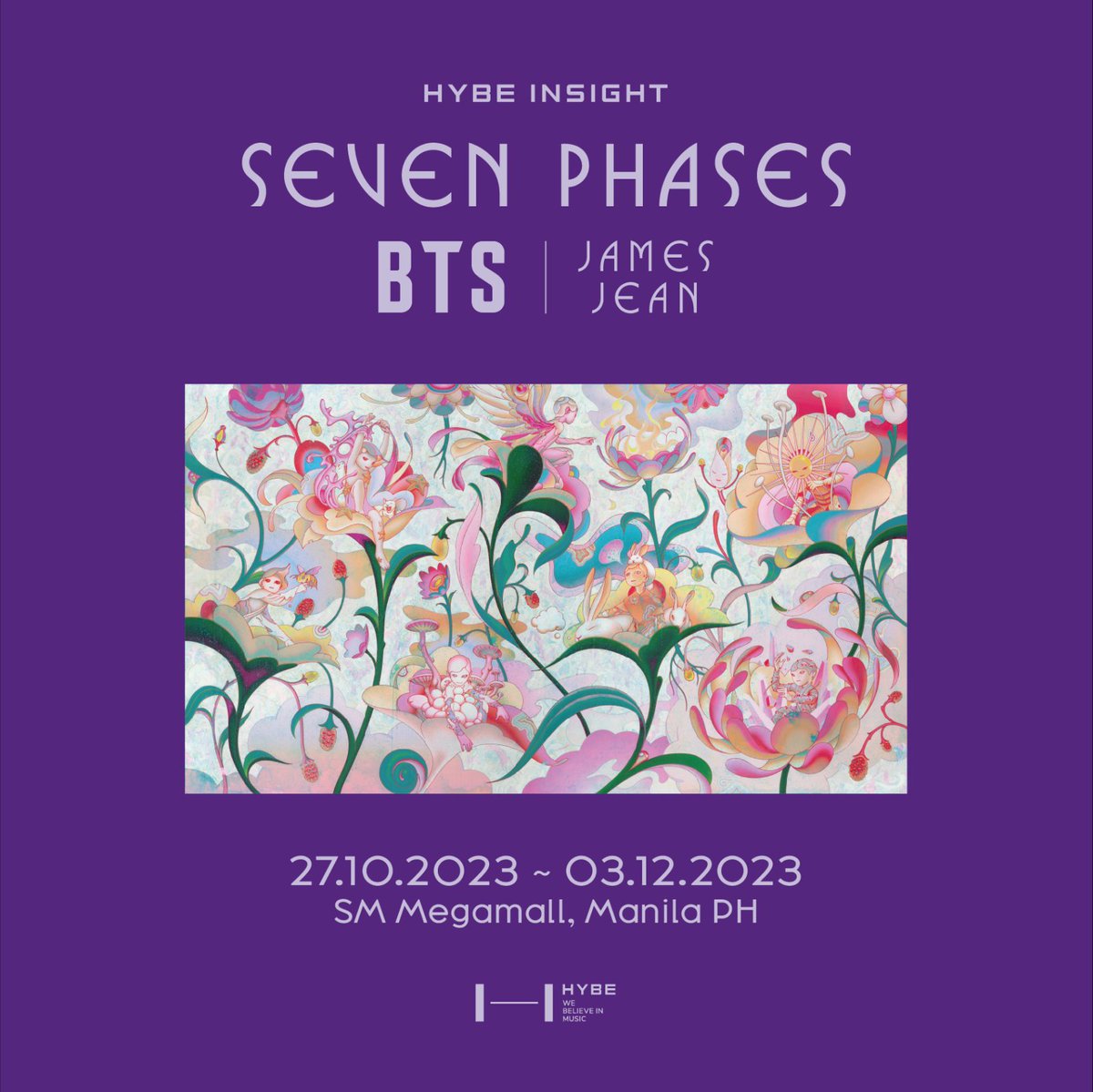 💜Prepare to be captivated by the beautiful collaboration between the GRAMMY-nominated pop icon BTS and the renowned artist James Jean. This unique exhibition will take you on a journey through artistry, creativity, and the world of BTS.