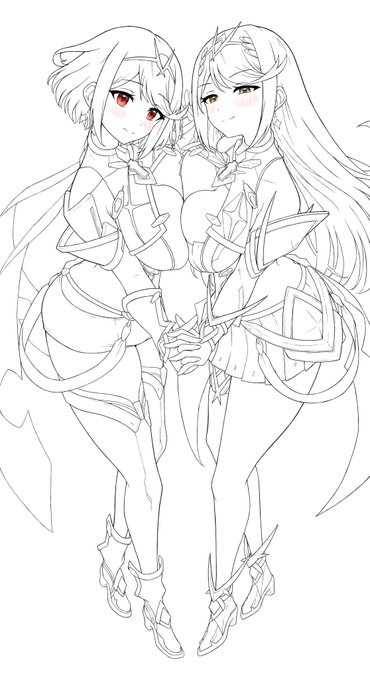 線画🔥✨ もうちょい線の太さにメリハリあった方がいいかも