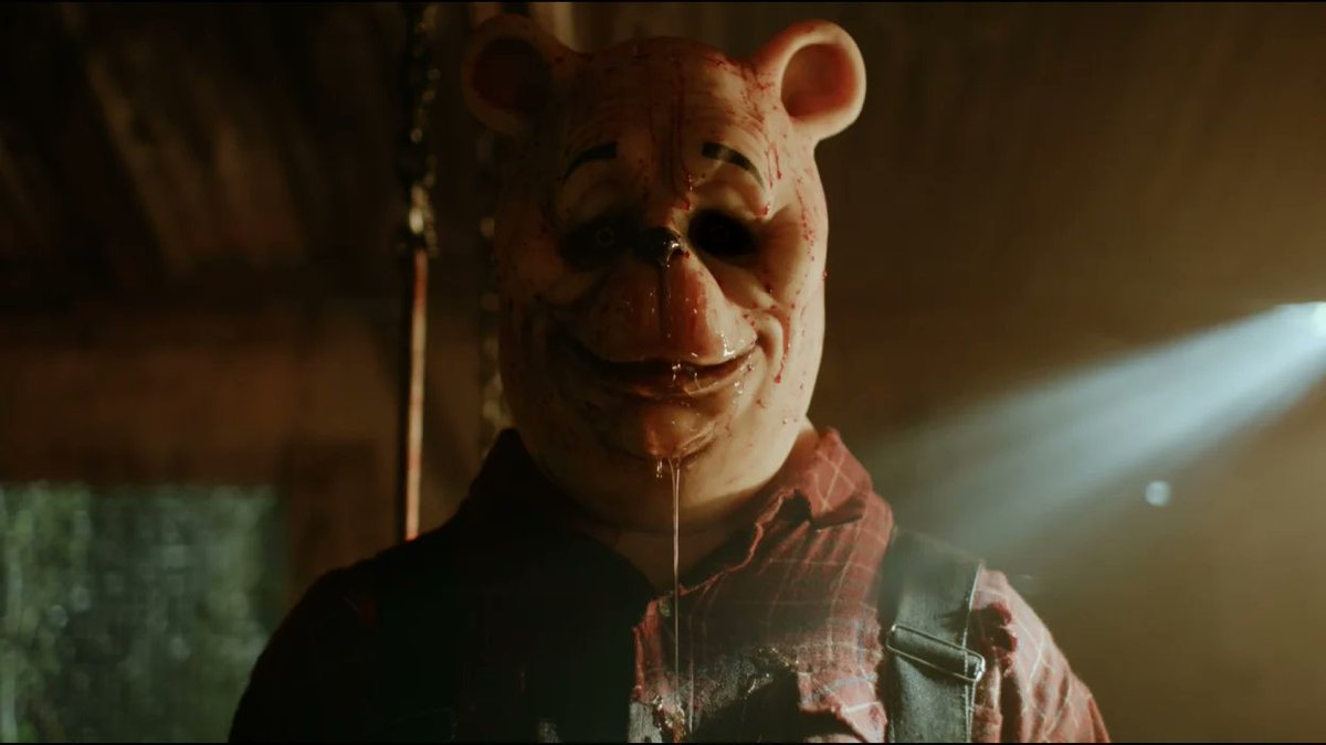 Appetite4Horror's tweet photo. #31DayHorrorChallenge: Day 19 - Winnie the Pooh: Blood and Honey

Brutal, good and bad. I'm ready for a sequel. 

#31DaysofHalloween #HorrorMovies #HorrorMonth https://t.co/UnXBGjzous