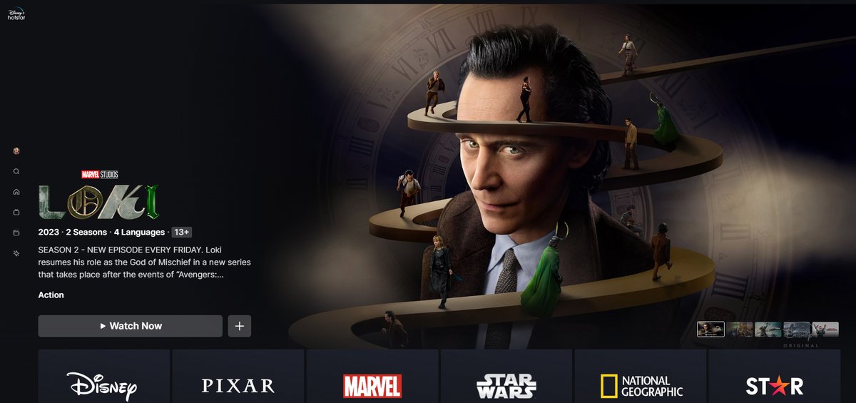 WatchmenID's tweet image. Serial #Loki2 udah separo jalan nih dari total 6 episode. gimana pendapat dan teori versi temen temen? kira-kira 3 episode kedepan bakal ada apaan ya.

Streaming Serial Marvel Studios’ “Loki” Season 2 di @DisneyPlusID
