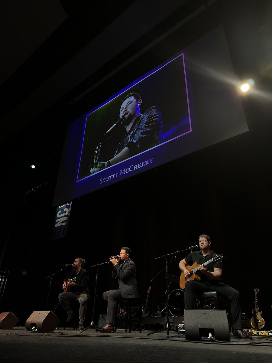 VisitNC's tweet photo. @VisitRaceCity @NCMHOF @ScottyMcCreery @lw3official @ScottyMcCreery closing out the night, excuse us as we ugly cry 😭 @VisitRaceCity @NCMHOF #NCMHOF #NCMHOFInductee2023 https://t.co/UCfMct64Zf