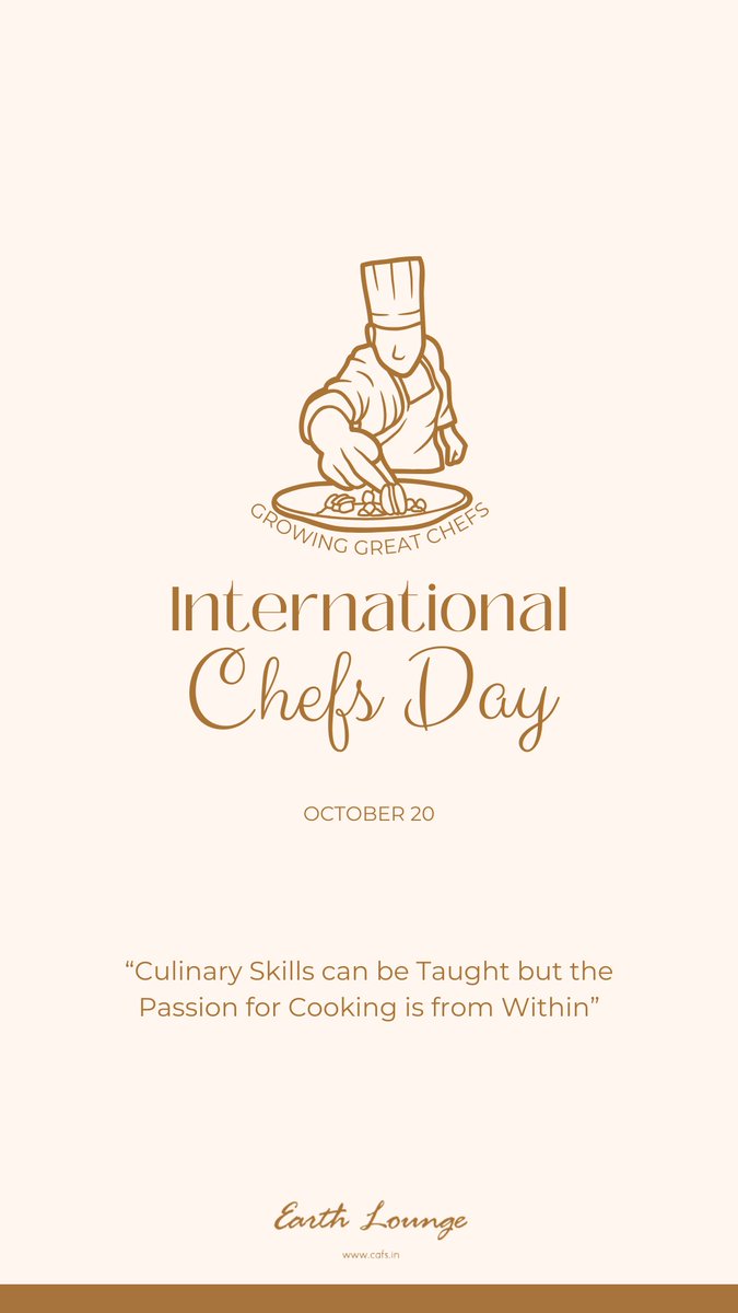 #earthlounge Salutes our Culinary Superstars.
Happy International Chefs Day to all the Chefs out there.

#Internationalchefsday #chefsday #growinggreatchefs