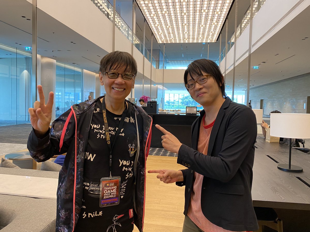 FFxDQ タイランドゲームショウで堀井雄二さんに出会いました。実は