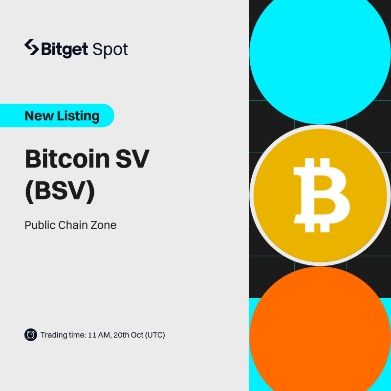 bitget's tweet photo. 🔥 The hype for $BSV is ramping up on #Bitget! @BSV_Assn

Trade now: https://t.co/9hKLz8mnqj