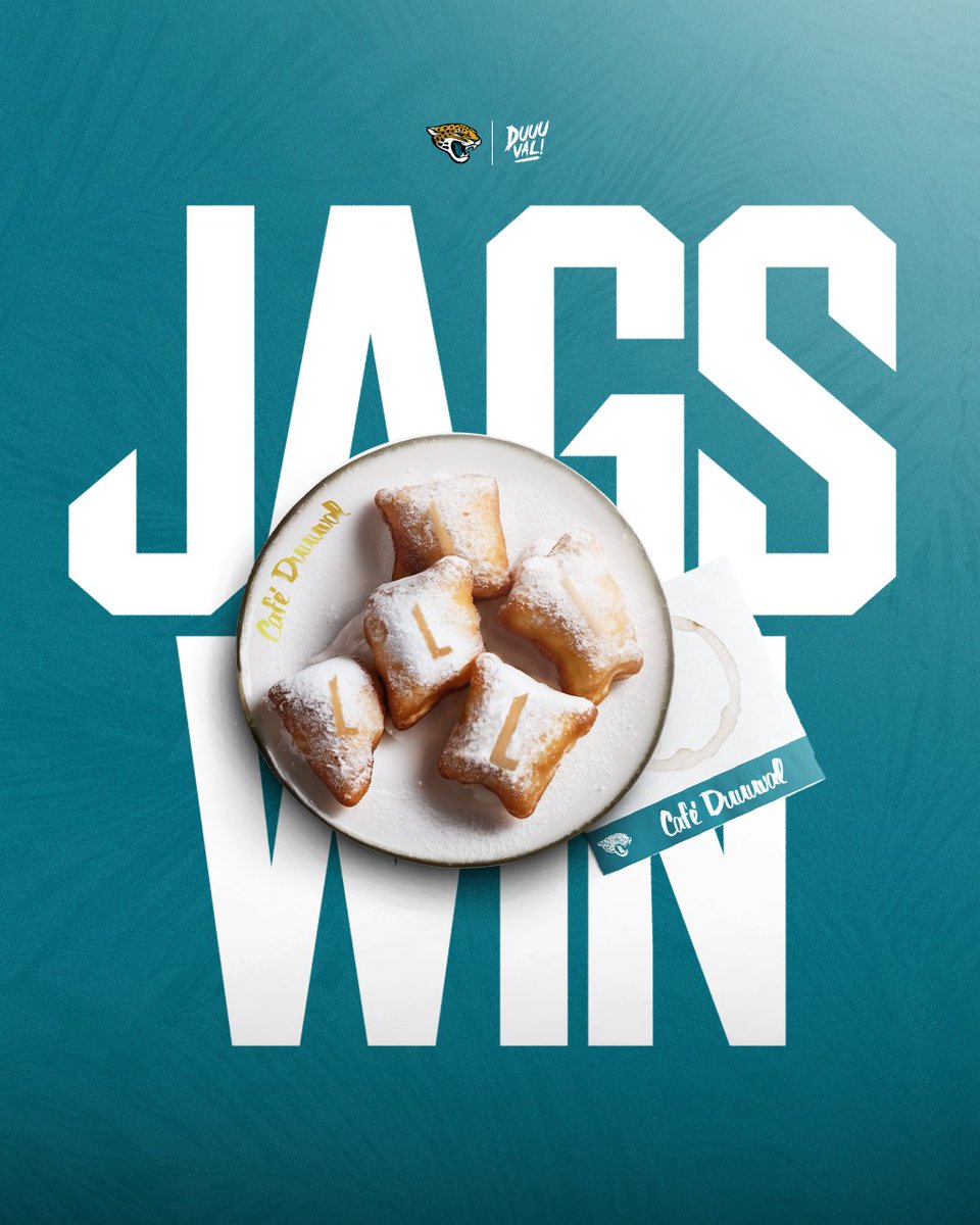 Laissez les bons temps rouler!

#JAXvsNO | #DUUUVAL