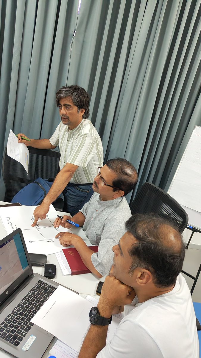 1/2:
Our #PublicPolicyEngagement team just wrapped up a productive full-day workshop on Oct 17, 2K23, focusing on community &amp; policy engagement under <a href="/CTRITH_Kar/">CTRITH</a>  at <a href="/JSSMCMYS/">JSS Medical College</a> 
Reflected on our journey, set goals, strategies &amp; activities for the future #Community_PolicyEngagement