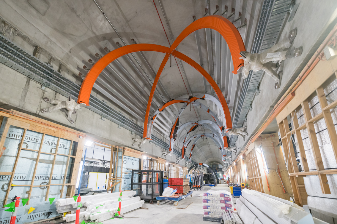 metrotunnelvic's tweet image. This render is becoming a reality at #StateLibraryStation 🏛️

When it's ready in 2025, it will have a direct passenger connection to Melbourne Central Station and City Loop services.

#MetroTunnel