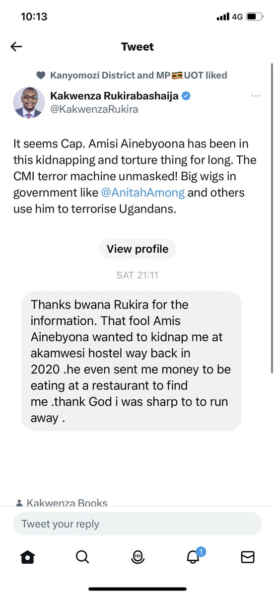 Ismael Musaazi tweet media