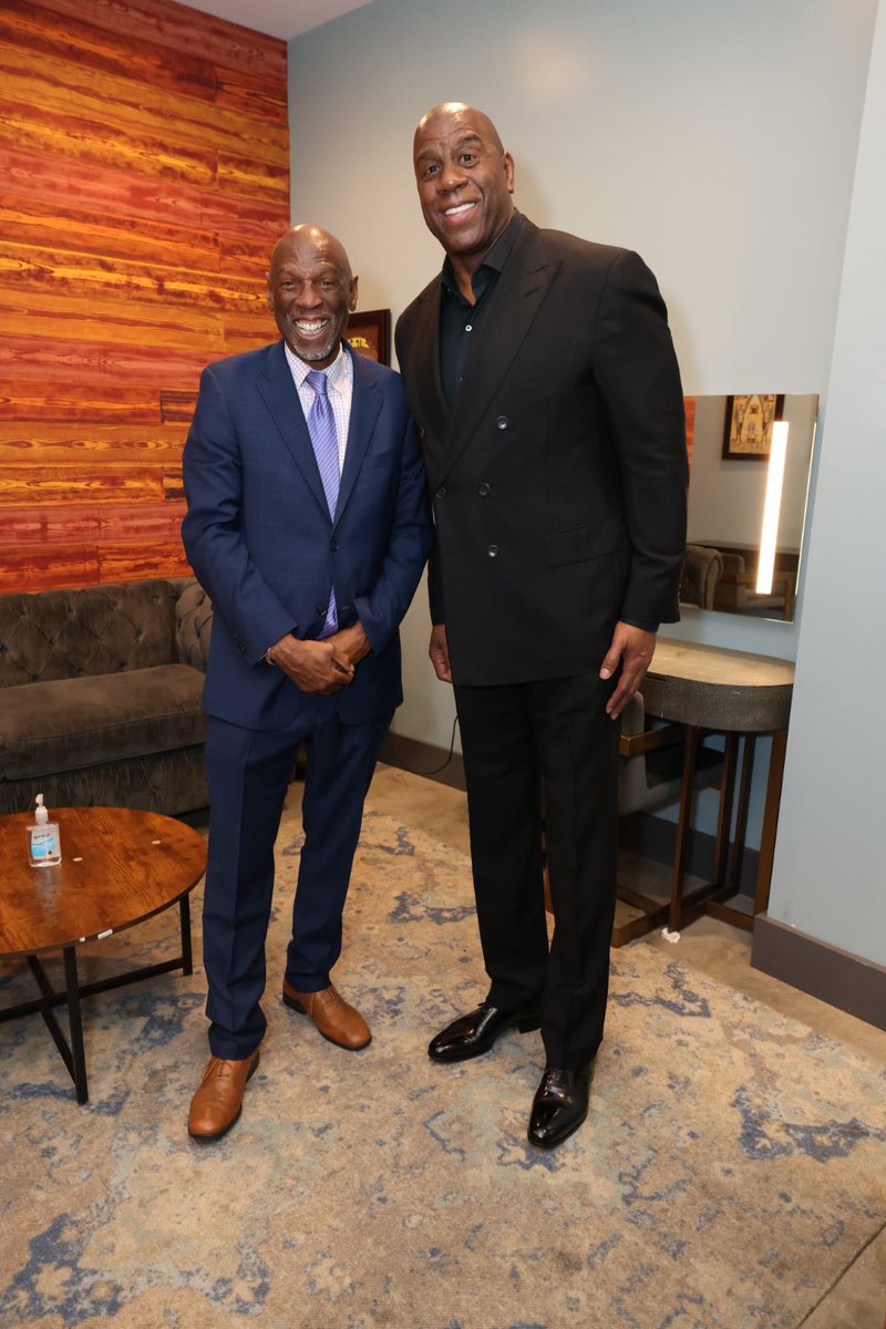 MagicJohnson's tweet photo. I want to thank Harlem Children’s Zone (HCZ) President and Founder Geoffrey Canada and and Co-Founder, William Julius Wilson Institute at HCZ Kwame Owusu-Kesse for allowing me to speak at the HCZ Power of Place Convening this evening in New Orleans! Over 500 leaders and community stakeholders joined the formal reception. 

I admire how the Harlem Children’s Zone (HCZ) is a network of programs serving K-12 through college, that serves thousands of low-income students and families in Central Harlem in NYC. They work with community-based organizations and  prioritize teaching Black kids about life skills, like finance and how to invest at an early age. They also supply mentors from Wall Street and the business community, as well as scholarships, for their students. 

@hczorg 
@WJWInstitute 
#powerofplace