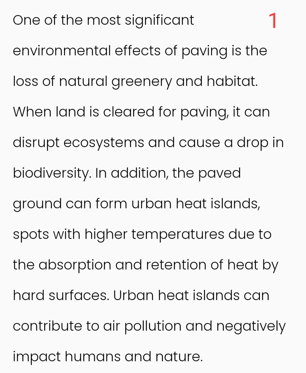 sekharp19467409's tweet image. #PolutionControlBoard
Kind attention regarding this topic and stop using paver blocks in higher scale its harmful for human body @ harm to environment!🙏