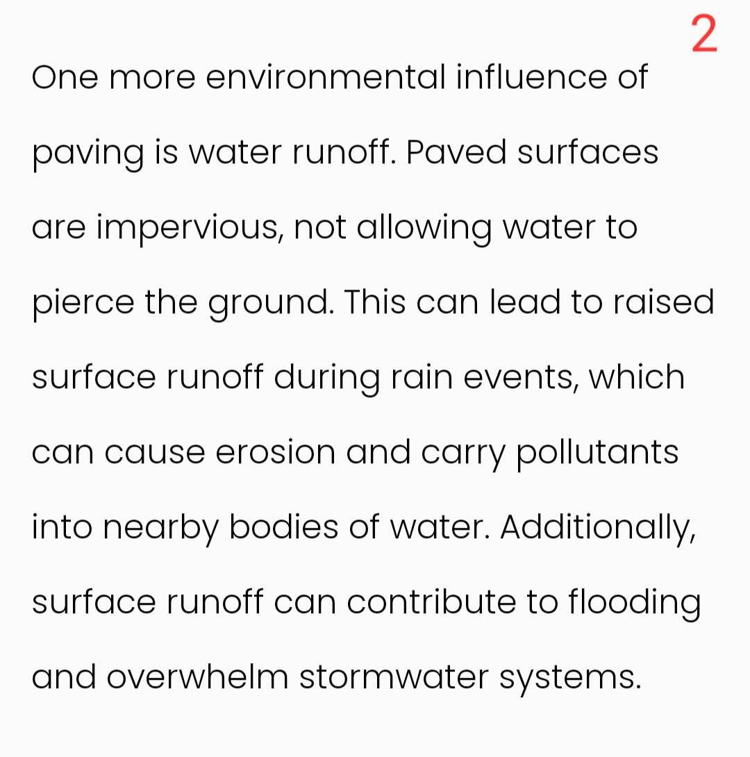 sekharp19467409's tweet image. #PolutionControlBoard
Kind attention regarding this topic and stop using paver blocks in higher scale its harmful for human body @ harm to environment!🙏