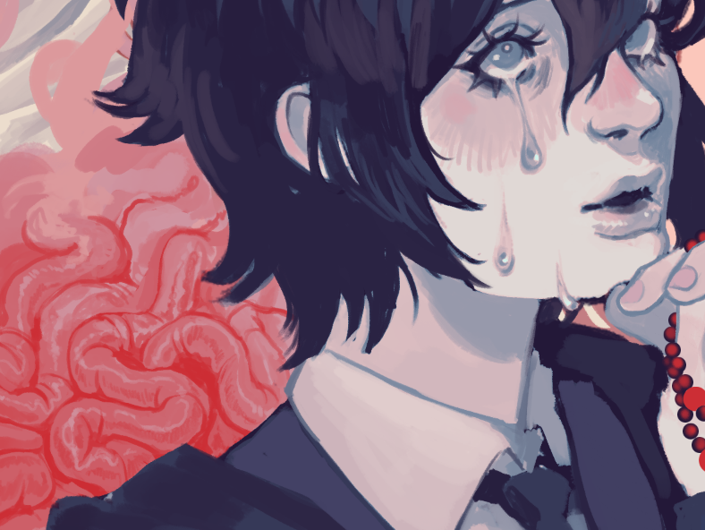 「preview of a comm im working on ^_^」|lili 🔪🩸のイラスト