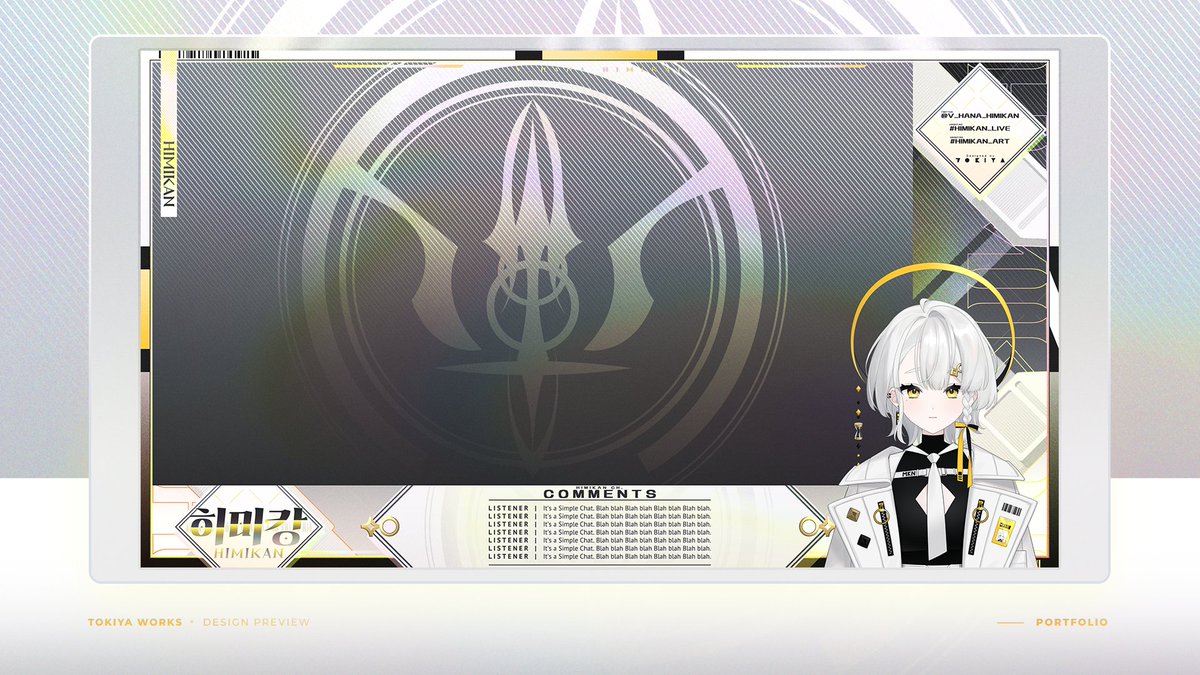 namabirukudasai's tweet photo. 【お知らせ】Vtuber『ヒミカン』
（@V_HANA_himikan）
ロゴと配信画面を作業しました。
よろしくお願いいたいます。

#Himikan_Live
#HImikan_Art https://t.co/frno5XbFF1