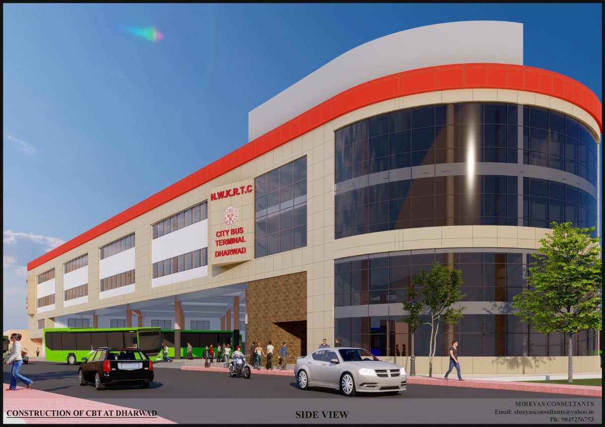 Bharath_Selvan's tweet photo. Cabinet has approved redevelopment of New Bus Stand at Gokul Road, Hubli (₹ 23 Crores) and reconstruction of City Bus Stand, Dharwad (₹ 13 Crores) yesterday

It’ll benefit people of twin cities in a great way @nw_krtc 

#Development #Karnataka #Bus #Service #Hubballi #Dharwad https://t.co/5GxeoYYpPu