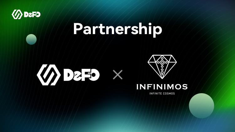 DefoWorld's tweet photo. 🎆Embark on the grand journey to #DeFO !

🤝We are thrilled to announce our collaboration with 
@infinimos 

#Infinimos is your gateway to the next level of DeFi innovation.

🔥Let's together commence a brand-new cosmic adventure! https://t.co/kC4NsDYJNU