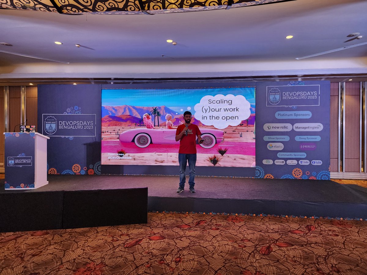 devopsdays_blr's tweet image. It&apos;s the start of the Big Day! 

#DevOpsDaysBLR