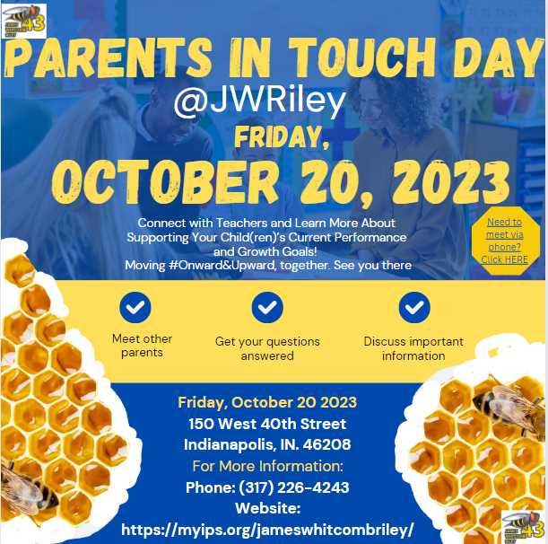 JWRiley43's tweet photo. We are looking forward to seeing all of our families tomorrow! 10 AM-6 PM (we will be closed between 2-3 for lunch). @JWRiley43 #OnwardandUpward @CDSam43 @IPSSchools #PITDay #Parents #families #community https://t.co/J1mMvGIEpL