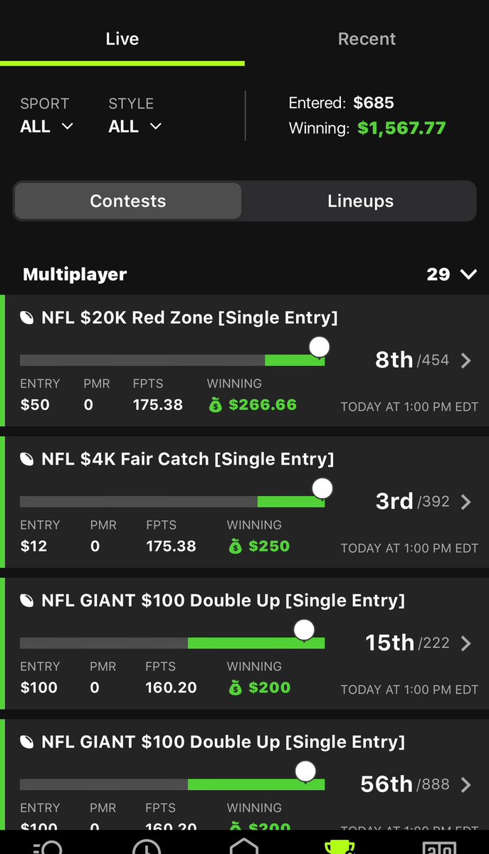 itz_Dylan's tweet image. NFL DFS 🚀🔥🚀🔥🚀🔥