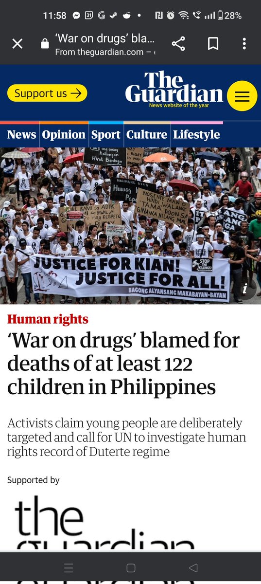 barrygutierrez3's tweet photo. I'm actually glad VP Sara Duterte expressed concern regarding the welfare of innocent children and civilians caught in the Gaza conflict.

I just wish she had arrived at this epiphany sooner. Like when her father was President, and this was happening in our own country: https://t.co/8FHLRiOpDH