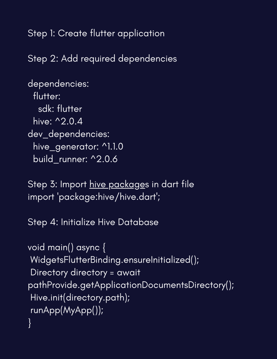 amit__masram's tweet image. 💡📝 Want to become a pro at Hive CRUD operations in Flutter? Look no further! I&apos;ve condensed it all into a handy guide. Dive in and supercharge your app-building journey. 📲🚀 #AppDevelopment #FlutterCoding #TechMastery